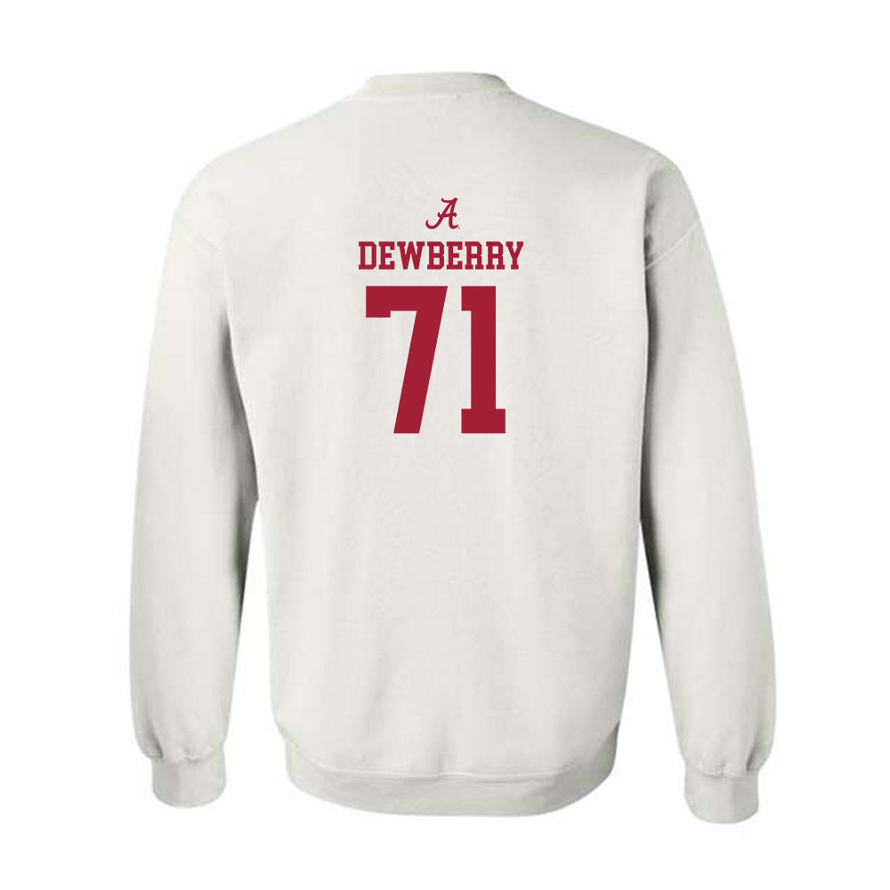 Alabama - NCAA Football : Kam Dewberry - Classic Shersey Crewneck Sweatshirt-1