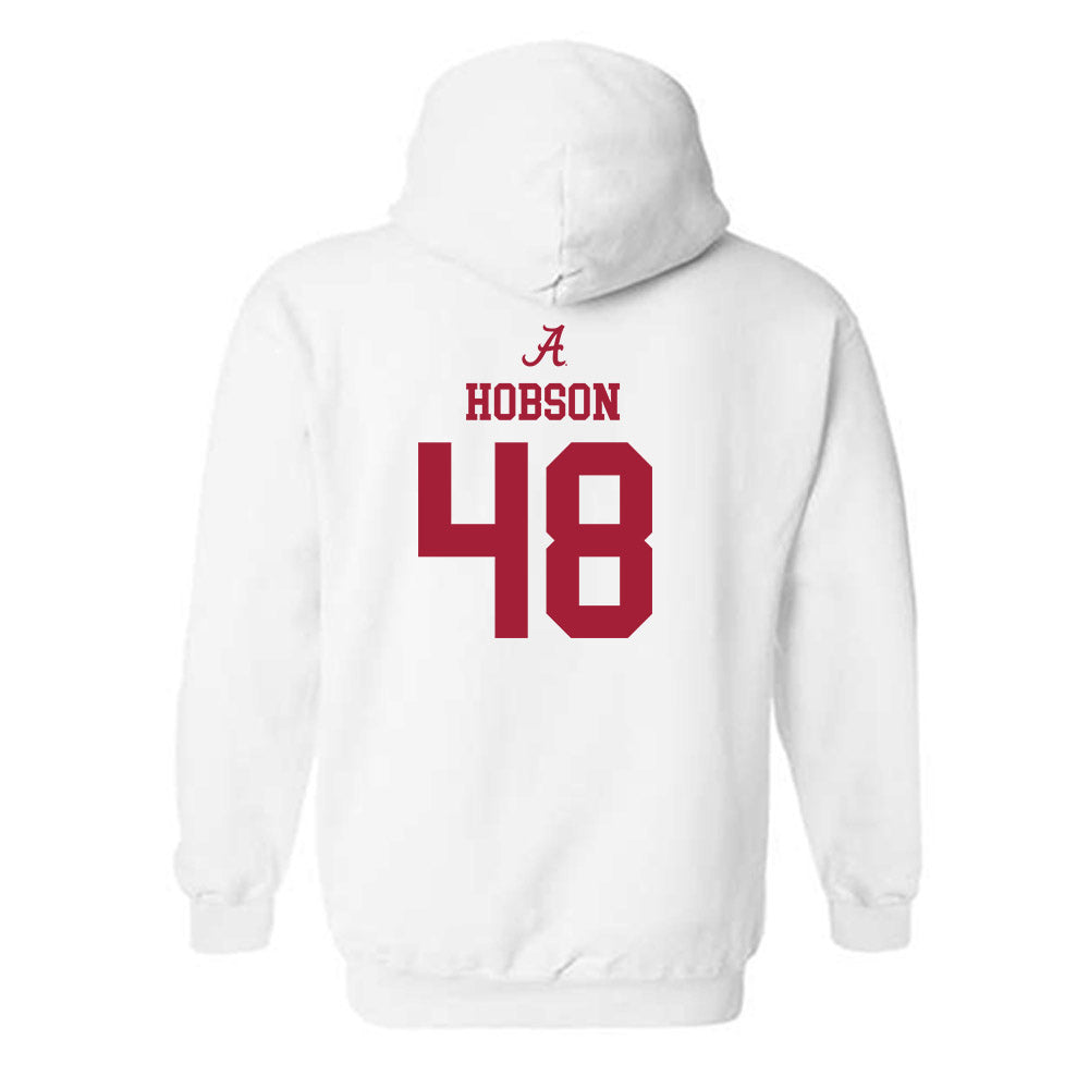 Alabama - NCAA Football : Jayden Hobson - Classic Shersey Hooded Sweatshirt-1