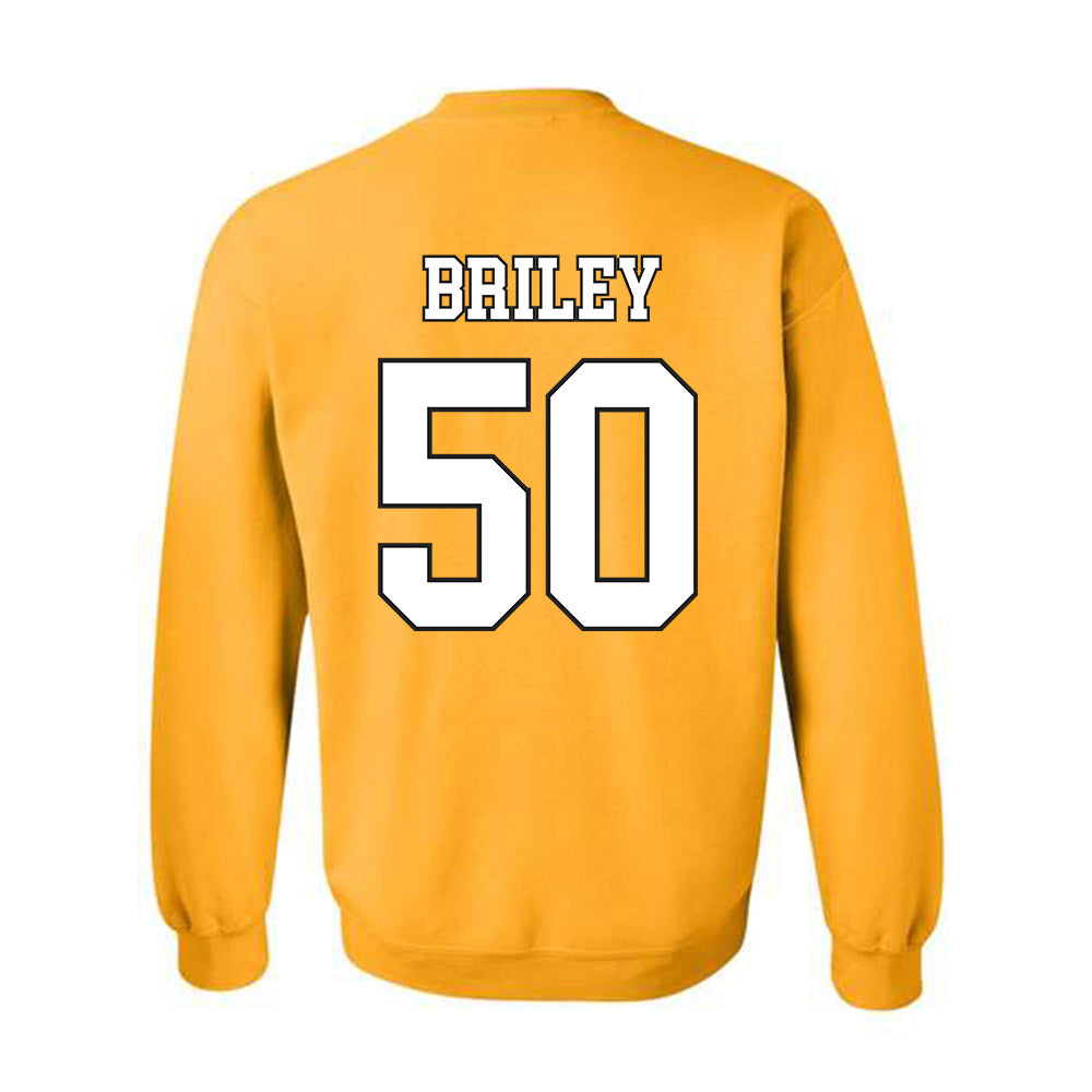 App State - NCAA Football : Jackson Briley - Generic Shersey Crewneck Sweatshirt-1