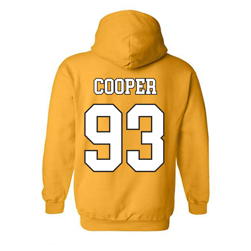 App State - NCAA Football : DeNigel Cooper - Generic Shersey Hooded Sweatshirt-1