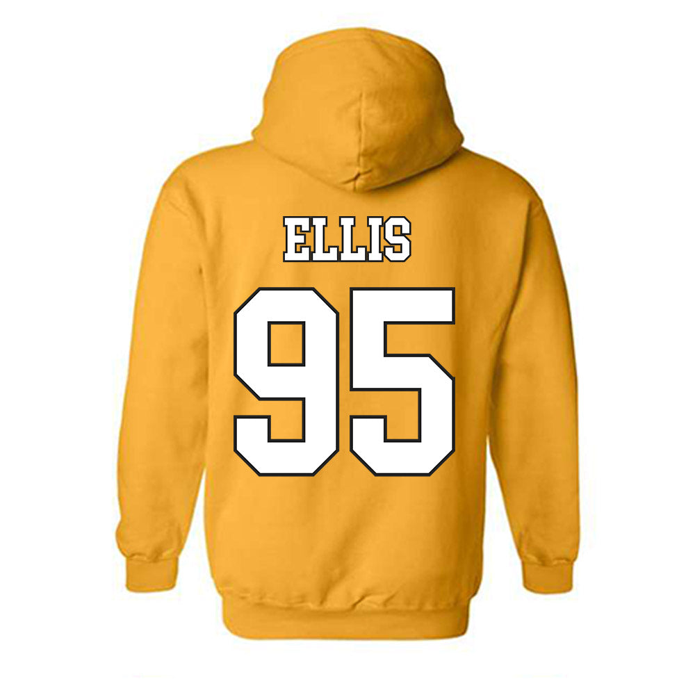 App State - NCAA Football : Kaden Ellis - Generic Shersey Hooded Sweatshirt-1
