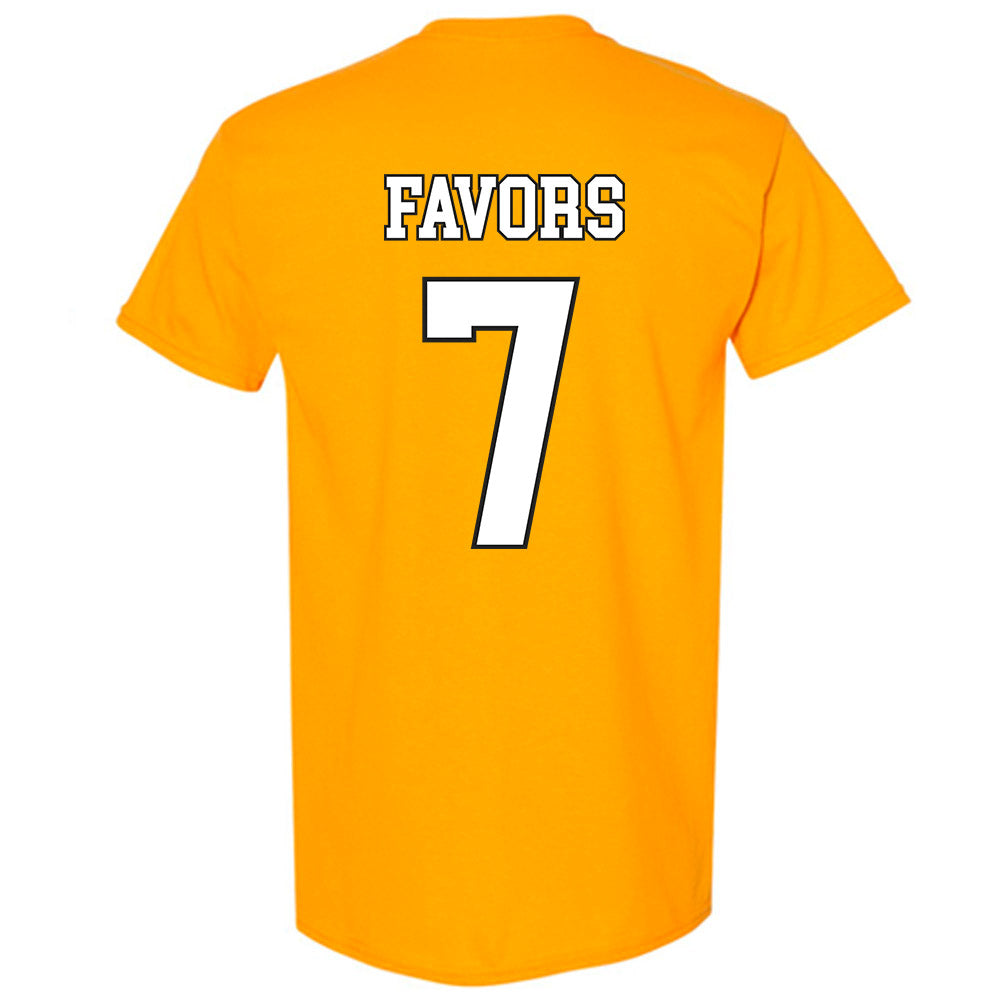 App State - NCAA Football : Jordan Favors - Generic Shersey T-Shirt-1