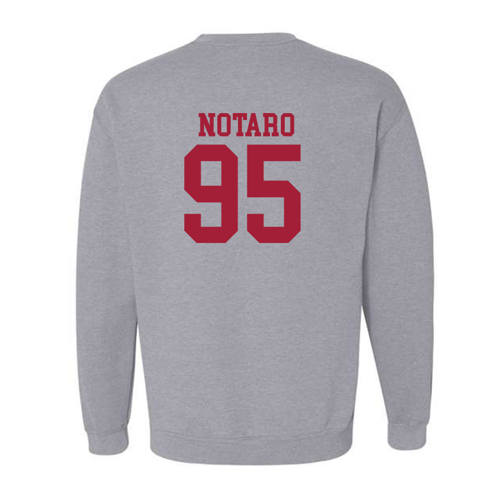 Alabama - NCAA Football : Peter Notaro - Classic Shersey Crewneck Sweatshirt-1