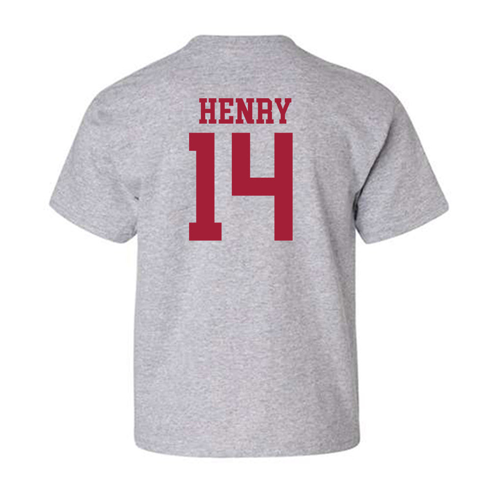 Alabama - NCAA Football : Fatutoa Henry - Classic Shersey Youth T-Shirt-1