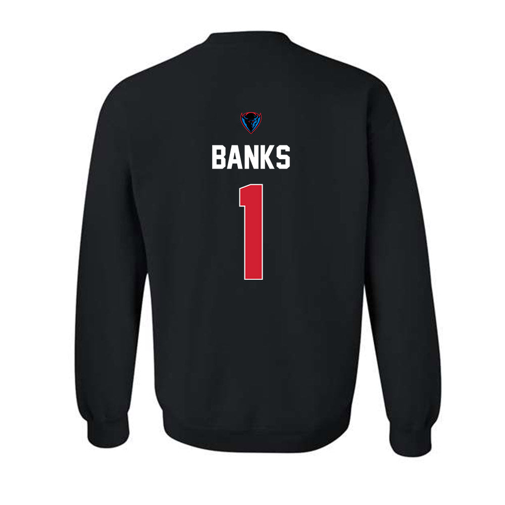 DePaul - NCAA Men's Basketball : Kaleb Banks - Sports Shersey Crewneck Sweatshirt-1