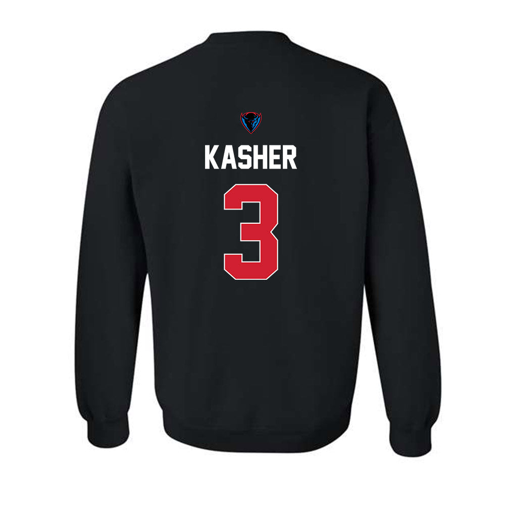 DePaul - NCAA Men's Basketball : Nate Kasher - Sports Shersey Crewneck Sweatshirt