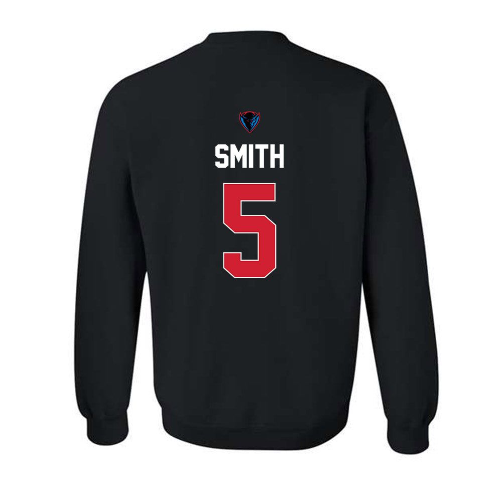 DePaul - NCAA Men's Basketball : RJ Smith - Sports Shersey Crewneck Sweatshirt-1