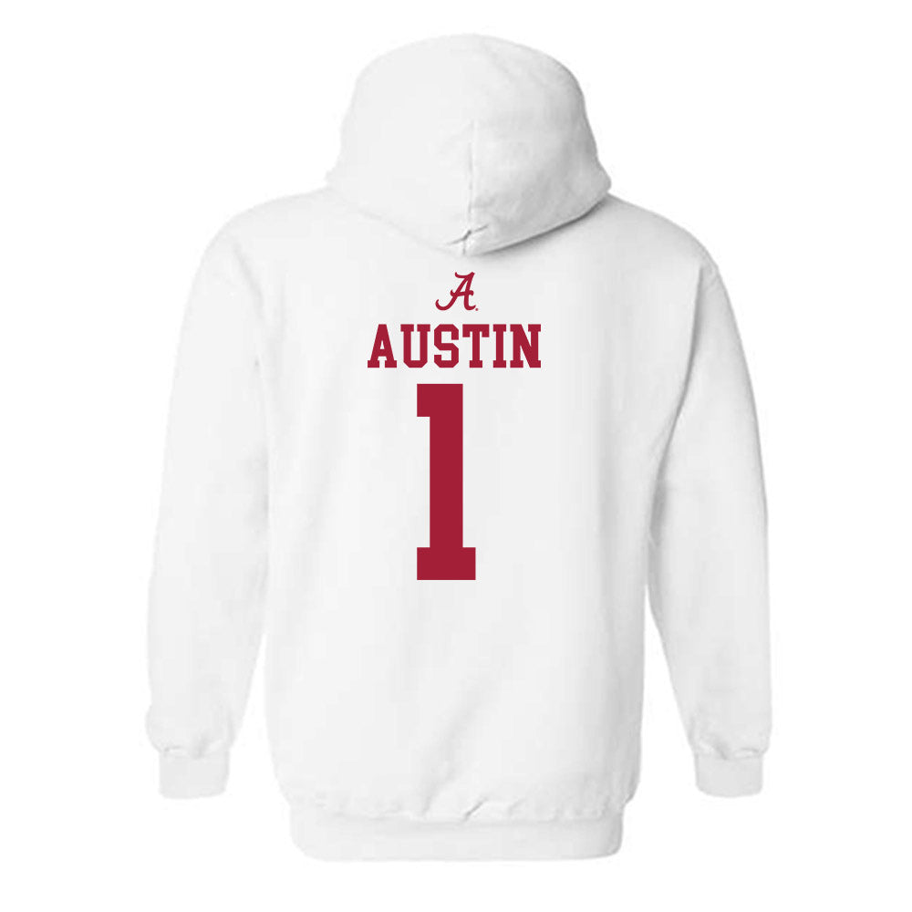 Alabama - NCAA Women's Basketball : Ace Austin - Sports Shersey Hooded Sweatshirt-1