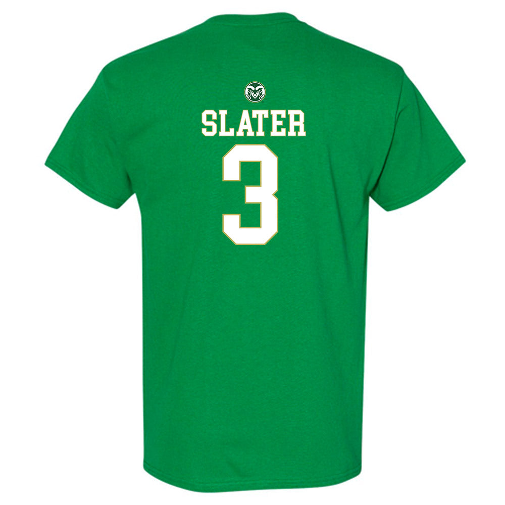 Colorado State - NCAA Men's Basketball : Darnez Slater - T-Shirt-1