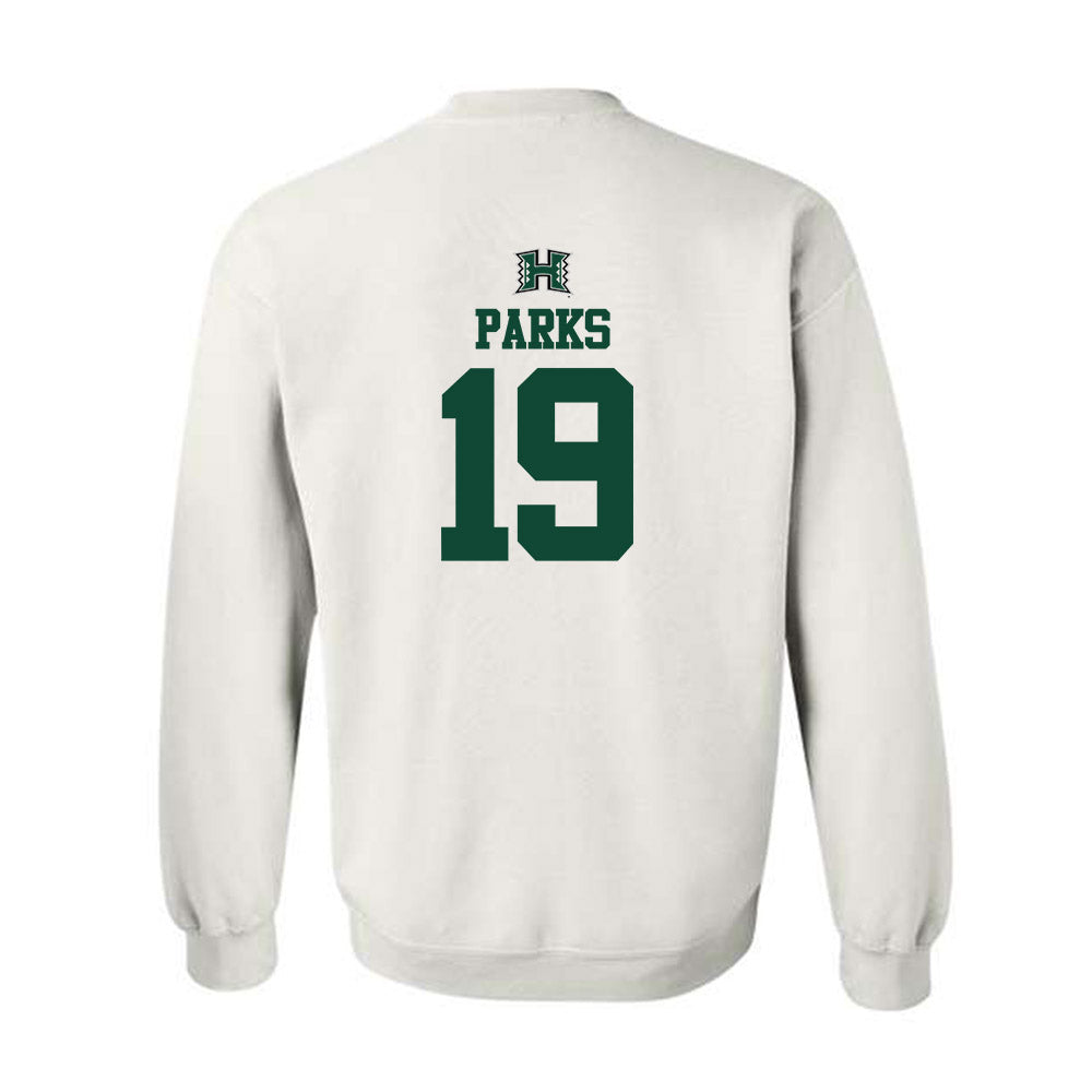 Hawaii - NCAA Men's Volleyball : Alexander Parks - Replica Shersey Crewneck Sweatshirt-1