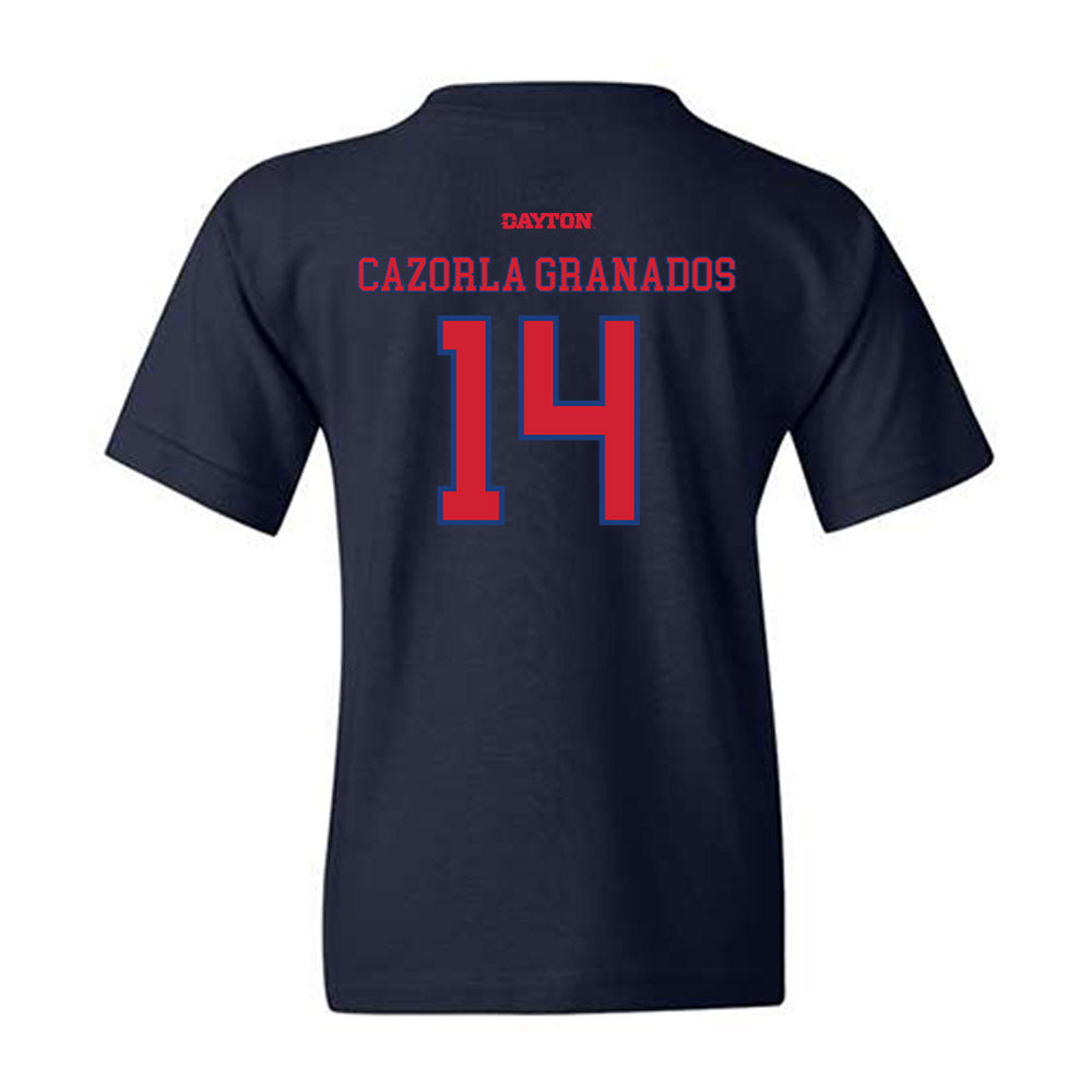 Dayton - NCAA Baseball : Alejandro Cazorla Granados - Generic Shersey Youth T-Shirt-1