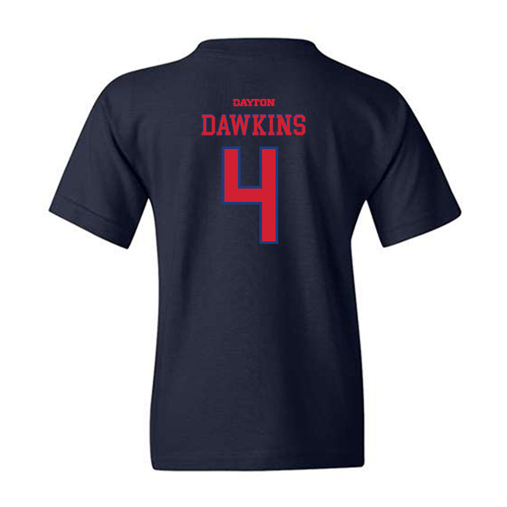 Dayton - NCAA Women's Basketball : Shantavia Dawkins - Generic Shersey Youth T-Shirt-1