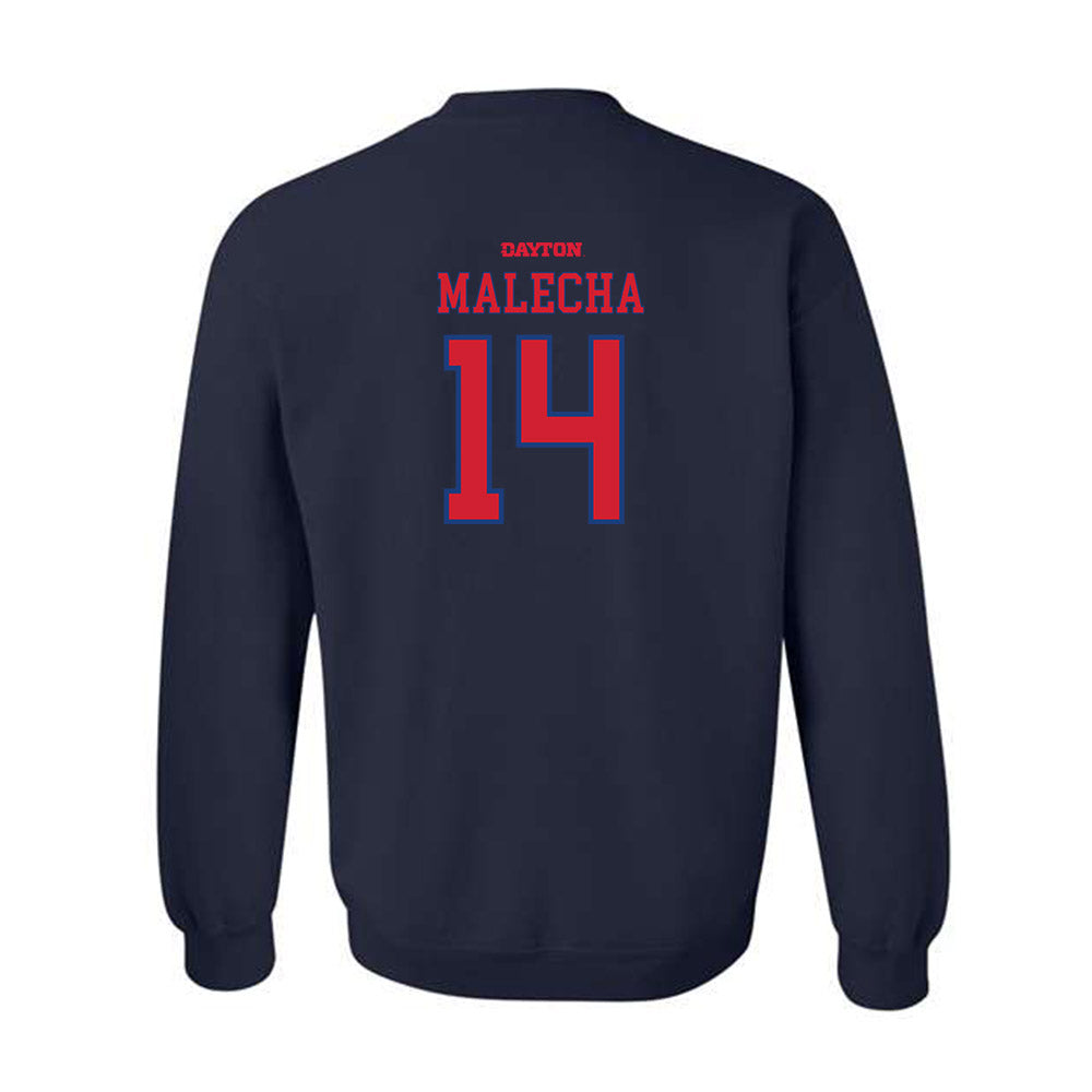 Dayton - NCAA Baseball : Peyton Malecha - Generic Shersey Crewneck Sweatshirt-1