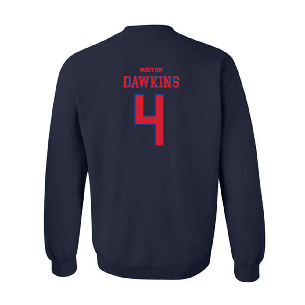 Dayton - NCAA Women's Basketball : Shantavia Dawkins - Generic Shersey Crewneck Sweatshirt-1