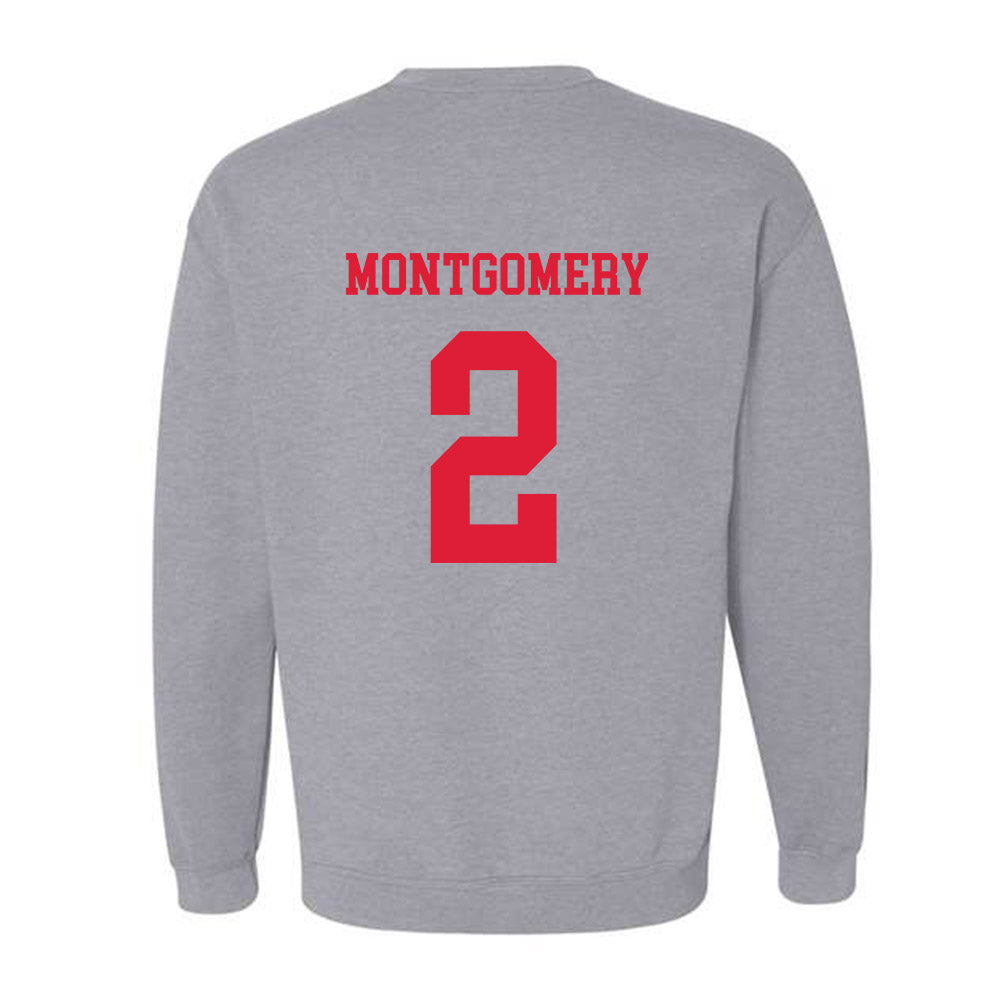Dayton - NCAA Men's Basketball : De'Shayne Montgomery - Classic Shersey Crewneck Sweatshirt-1