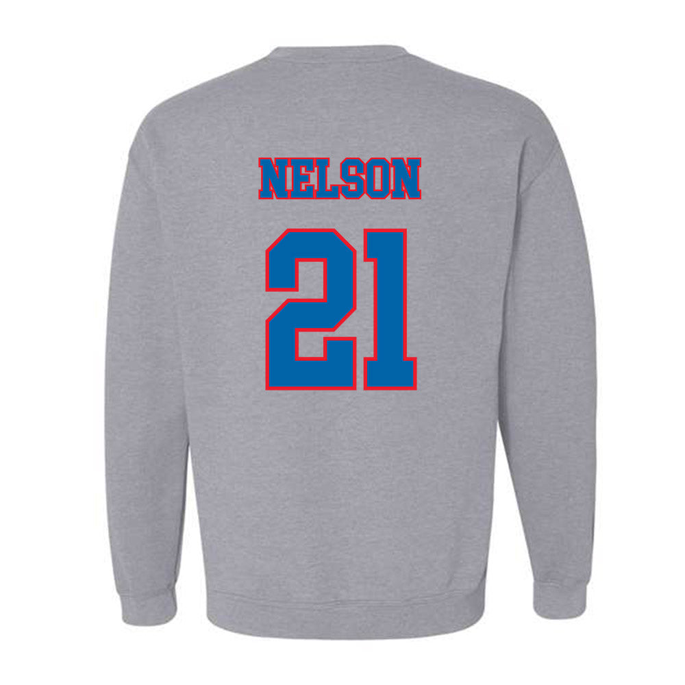 DePaul - NCAA Women's Basketball : Natiah Nelson - Classic Shersey Crewneck Sweatshirt-1