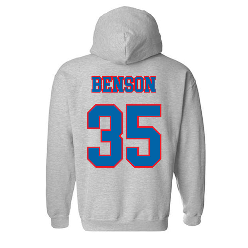 DePaul - NCAA Men's Basketball : NJ Benson - Classic Shersey Hooded Sweatshirt