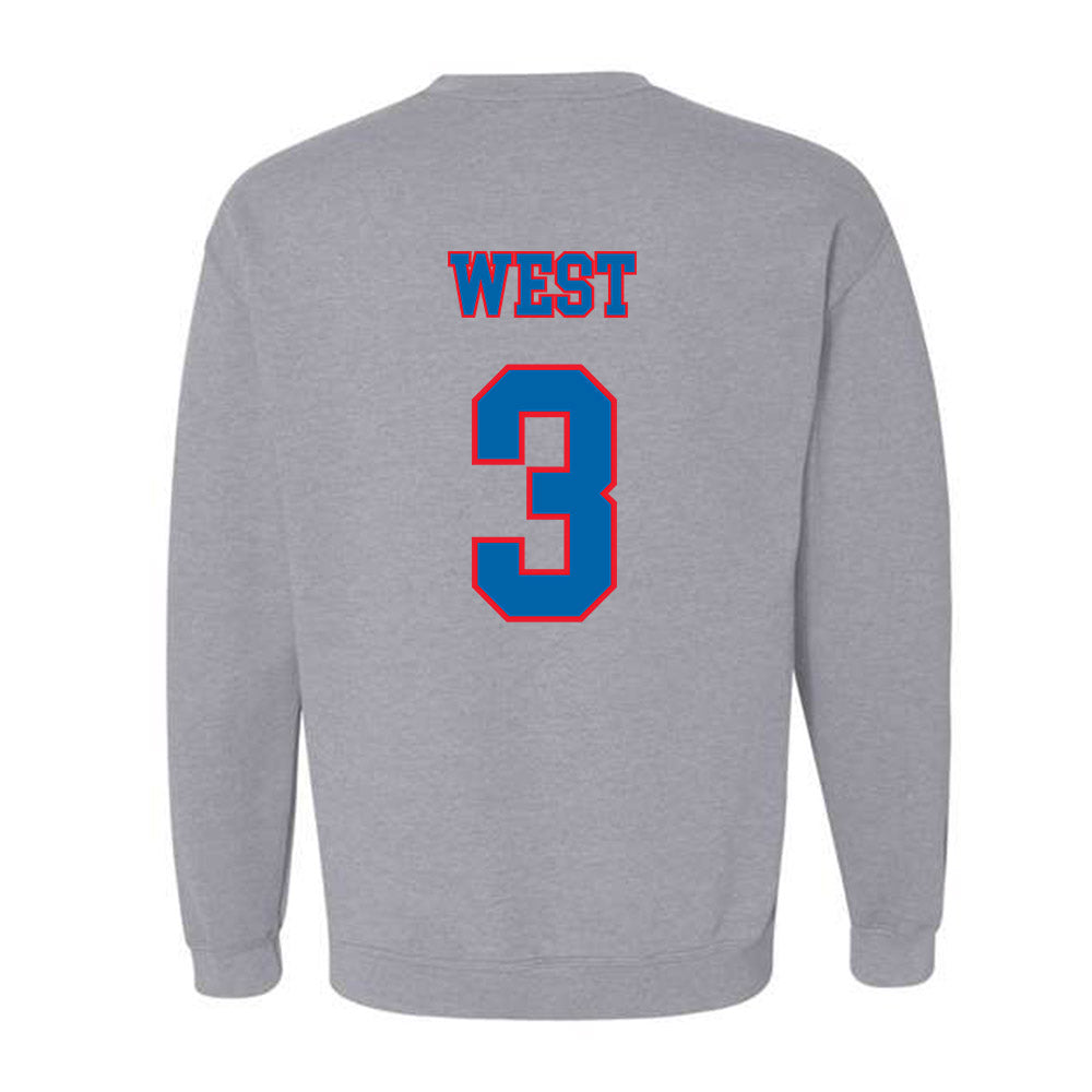 DePaul - NCAA Women's Basketball : Alayna West - Classic Shersey Crewneck Sweatshirt-1