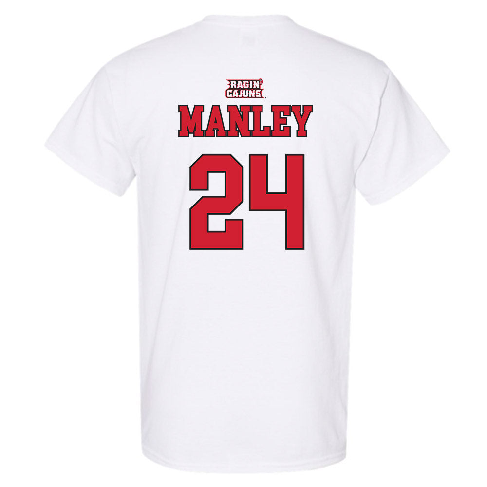 Louisiana - NCAA Women's Basketball : Mikaylah Manley - Sports Shersey T-Shirt-1