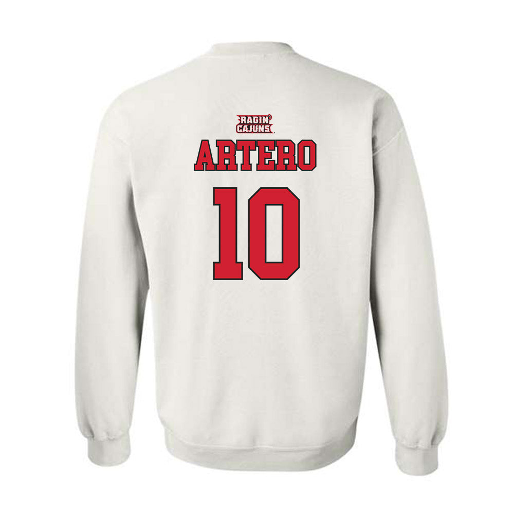 Louisiana - NCAA Women's Basketball : Marina Artero - Sports Shersey Crewneck Sweatshirt-1