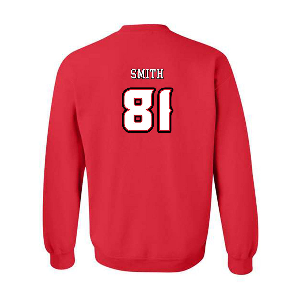Louisiana - NCAA Football : Jaiden Smith - Generic Shersey Crewneck Sweatshirt-1