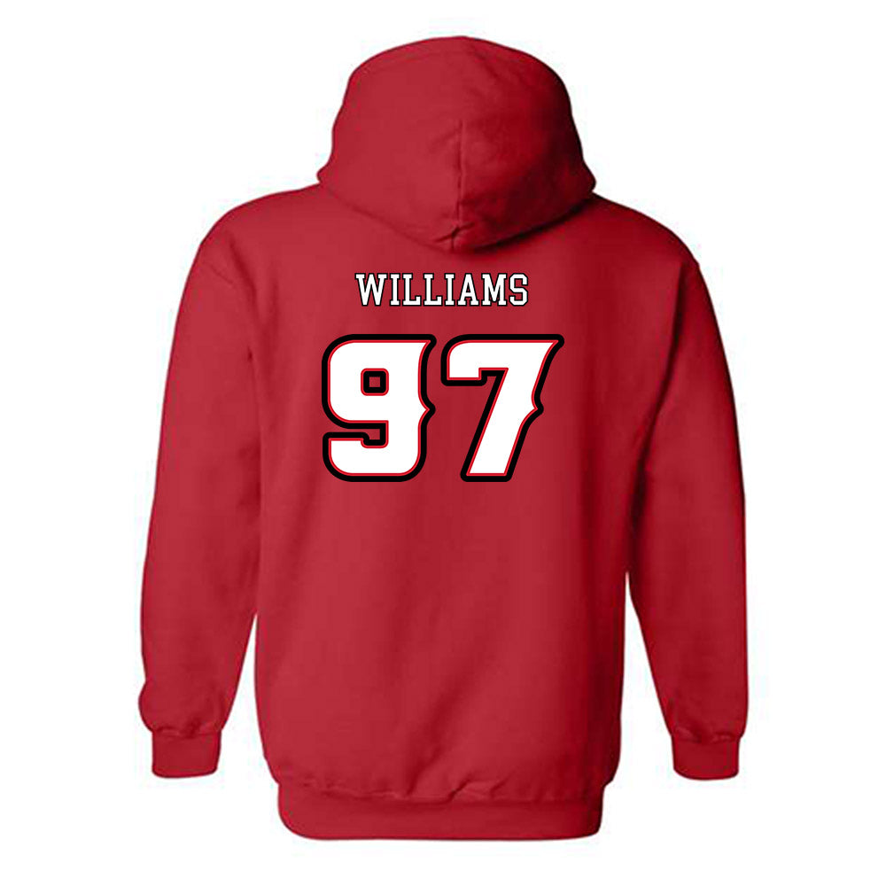 Louisiana - NCAA Football : Lance Williams - Generic Shersey Hooded Sweatshirt