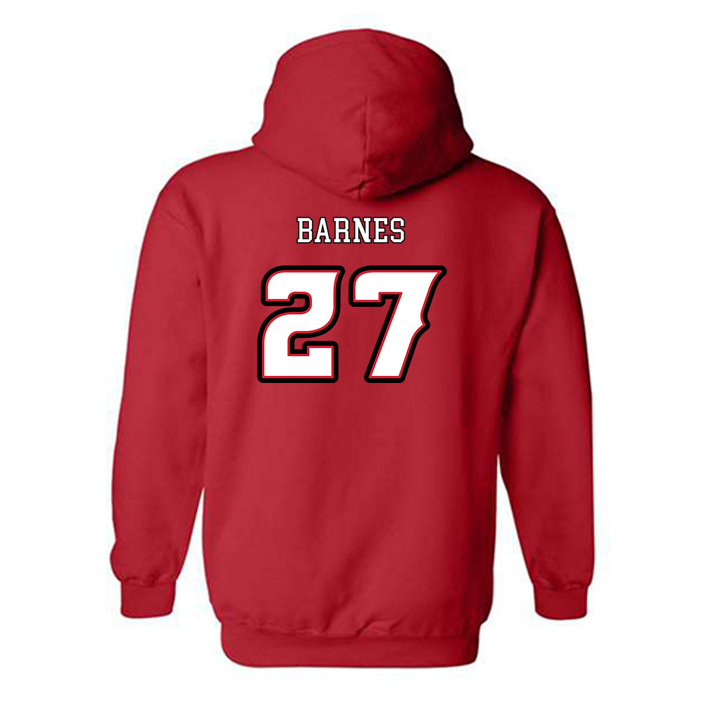 Louisiana - NCAA Football : Key'Savalyn Barnes - Generic Shersey Hooded Sweatshirt