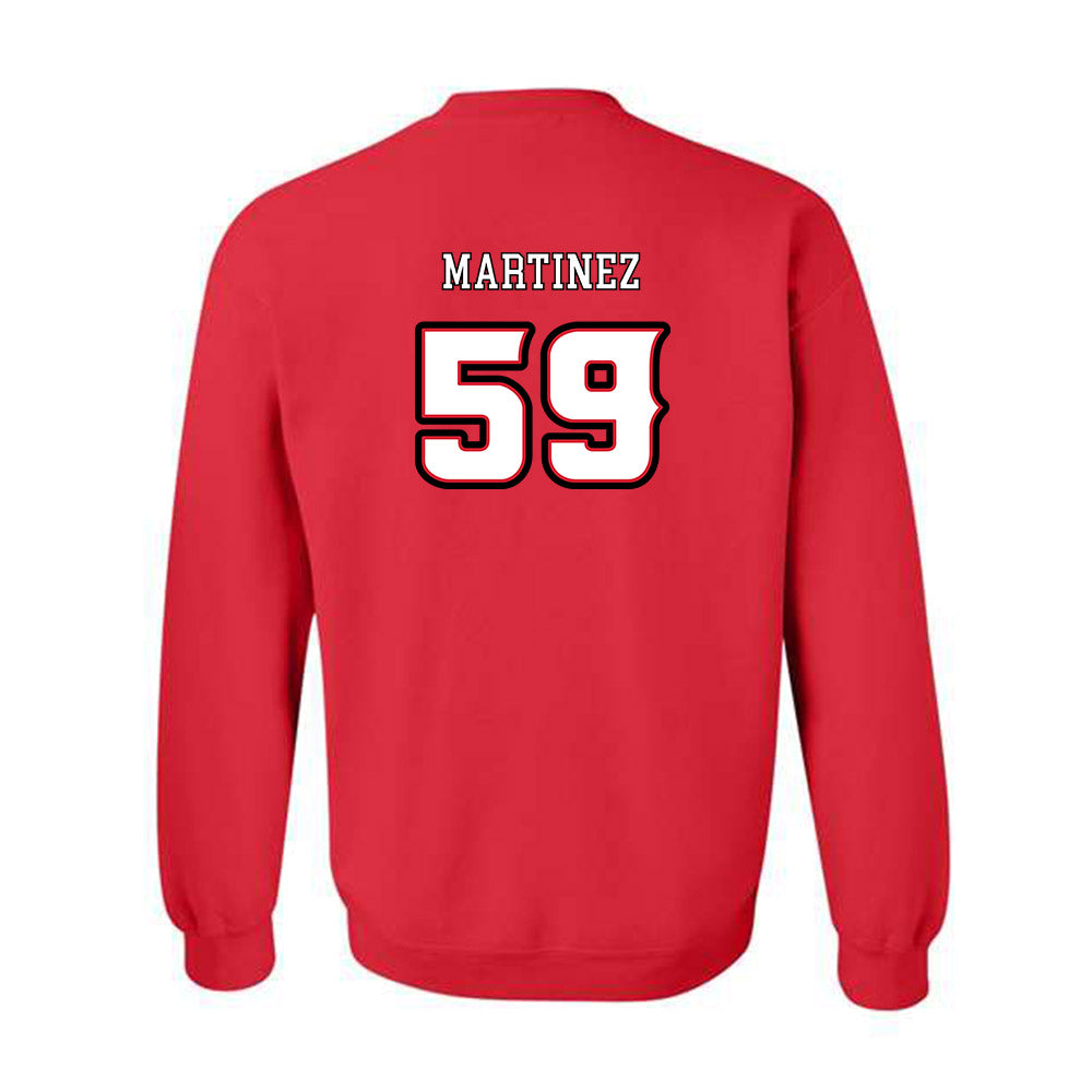 Louisiana - NCAA Football : Andrew Martinez - Generic Shersey Crewneck Sweatshirt