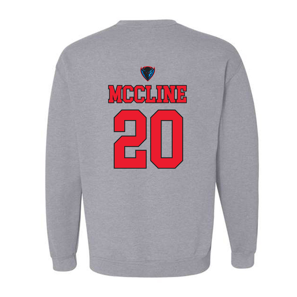 DePaul - NCAA Women's Basketball : Shakara McCline - Sports Shersey Crewneck Sweatshirt-1