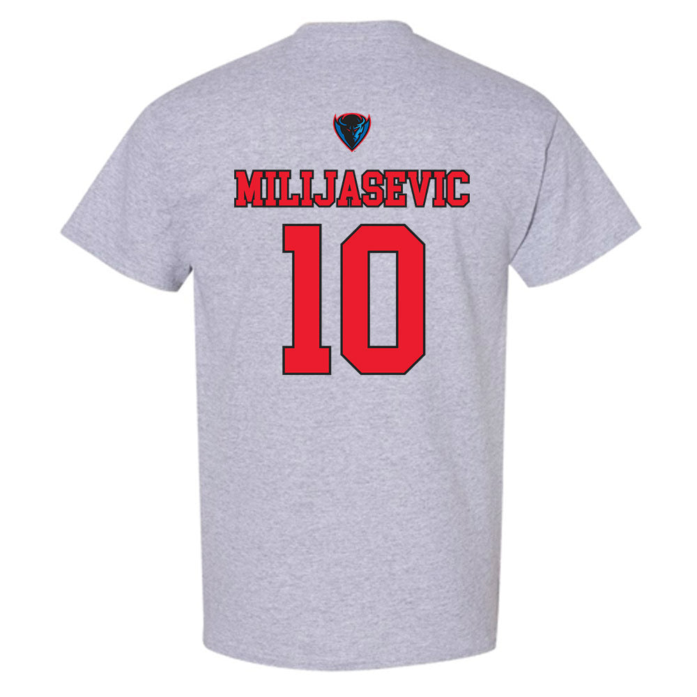 DePaul - NCAA Men's Basketball : Ilija Milijasevic - Sports Shersey T-Shirt-1