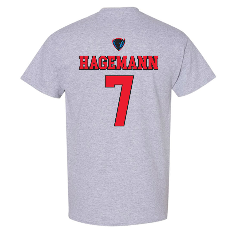 DePaul - NCAA Women's Basketball : Devin Hagemann - Sports Shersey T-Shirt-1