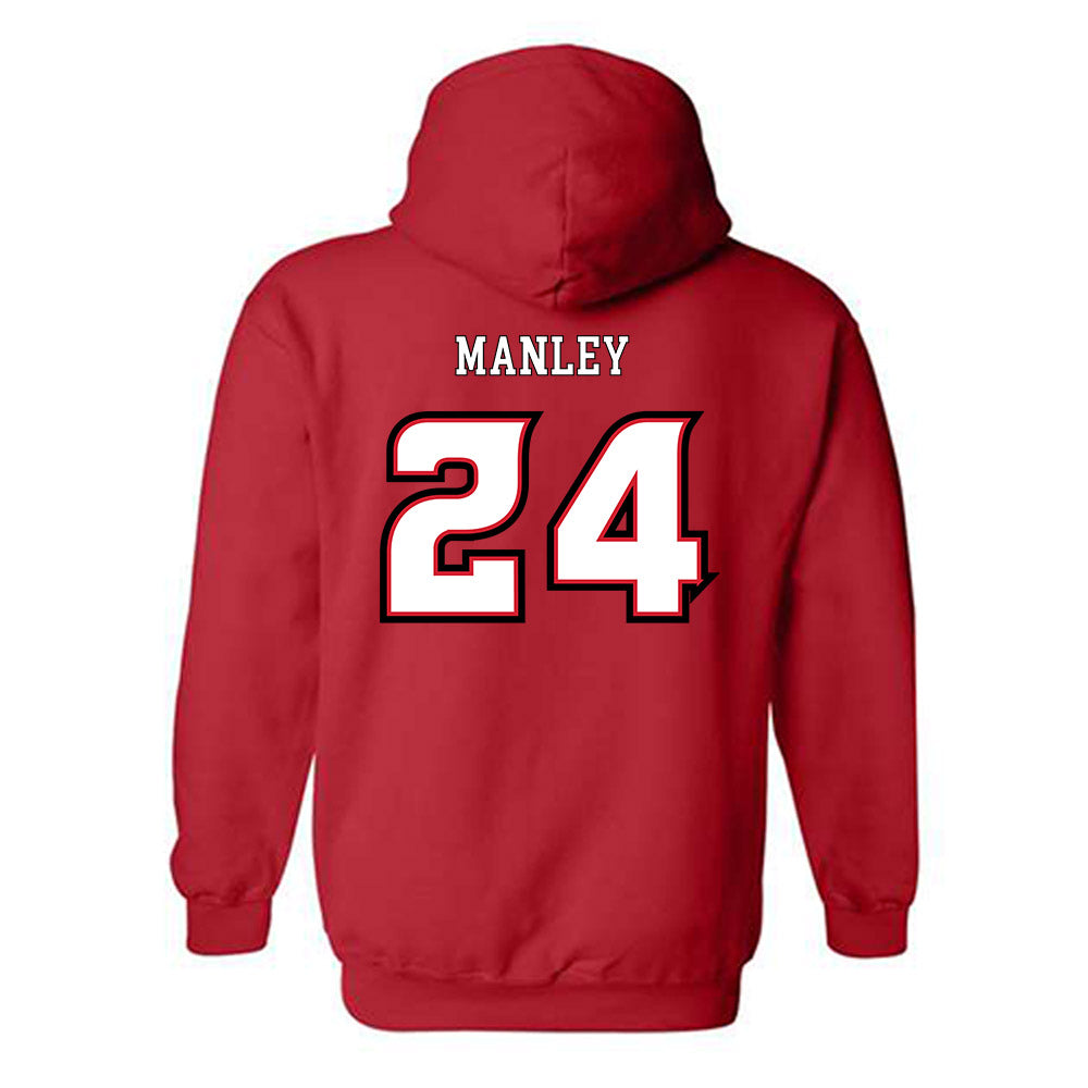Louisiana - NCAA Women's Basketball : Mikaylah Manley - Generic Sports Shersey Hooded Sweatshirt-1