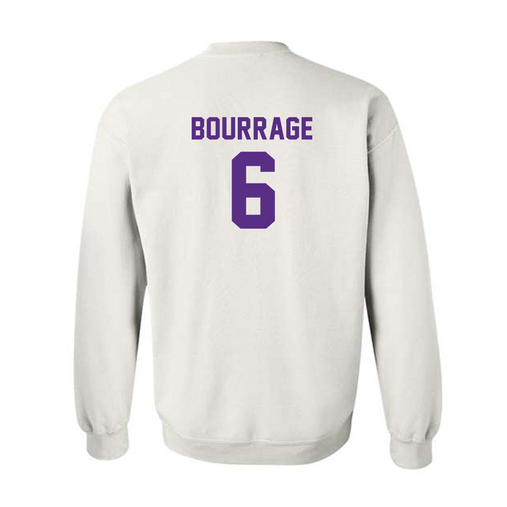 LSU - NCAA Women's Basketball : Divine Bourrage - Classic Shersey Crewneck Sweatshirt-1