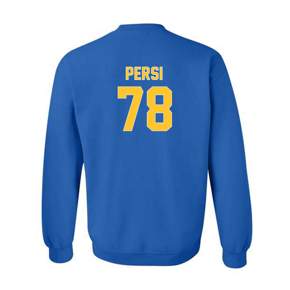 Pittsburgh - NCAA Football : Jeff Persi - Generic Shersey Crewneck Sweatshirt-1