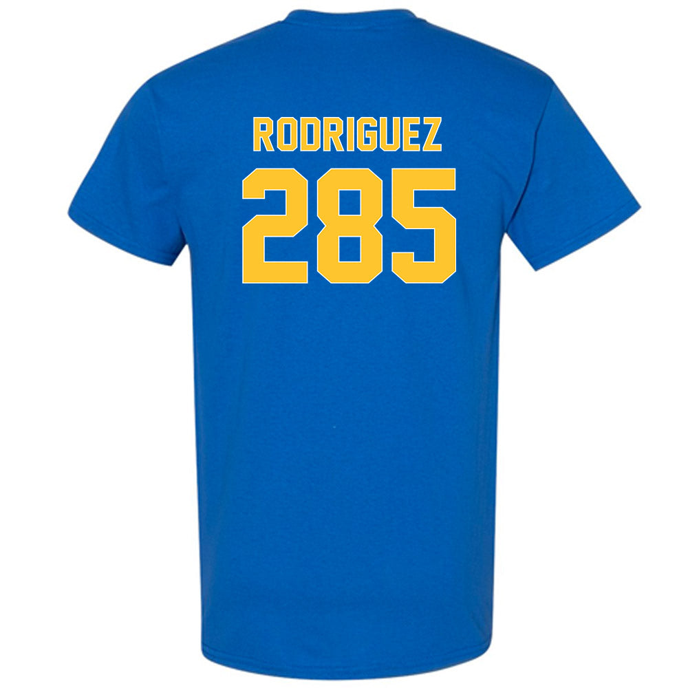 Pittsburgh - NCAA Wrestling : Caleb Rodriguez - Generic Shersey T-Shirt-1