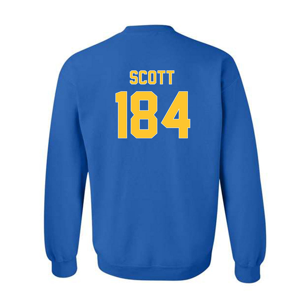 Pittsburgh - NCAA Wrestling : Kyle Scott - Generic Shersey Crewneck Sweatshirt-1