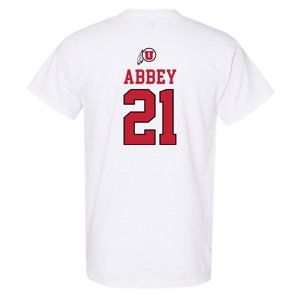 Utah - NCAA Men's Basketball : Obomate Abbey - Sports Shersey T-Shirt-1