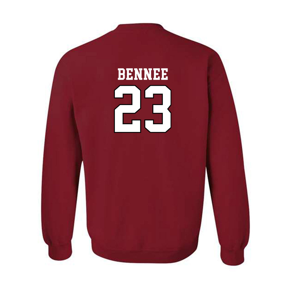 Utah - NCAA Football : Jackson Bennee - Generic Shersey Crewneck Sweatshirt-1