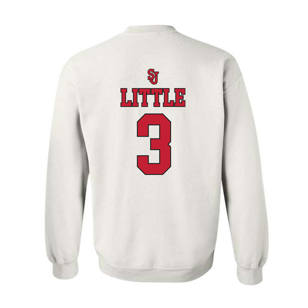 St. Johns - NCAA Women's Basketball : Ariel Little - Sports Shersey Crewneck Sweatshirt-1