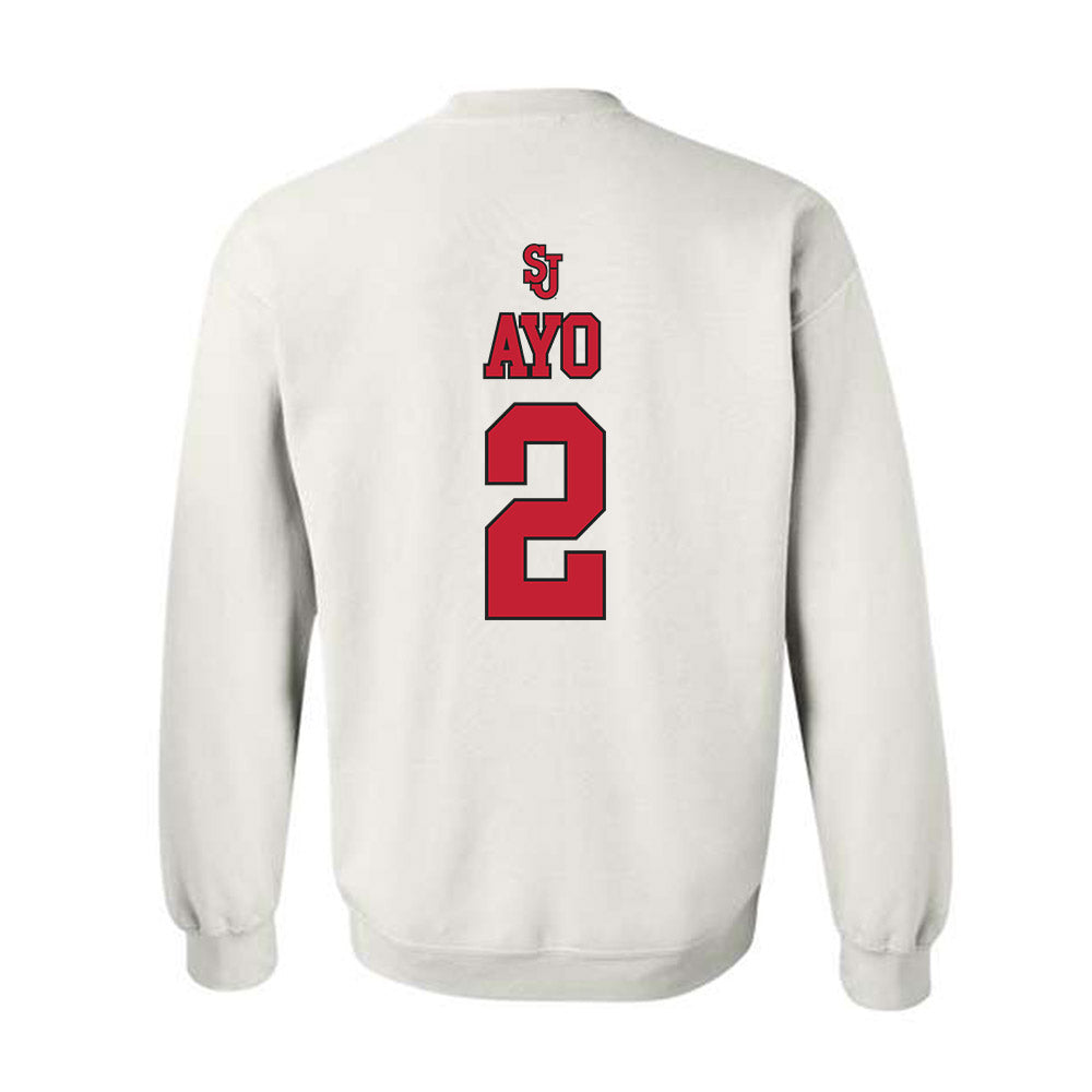 St. Johns - NCAA Men's Basketball : Sadiku Ayo - Sports Shersey Crewneck Sweatshirt
