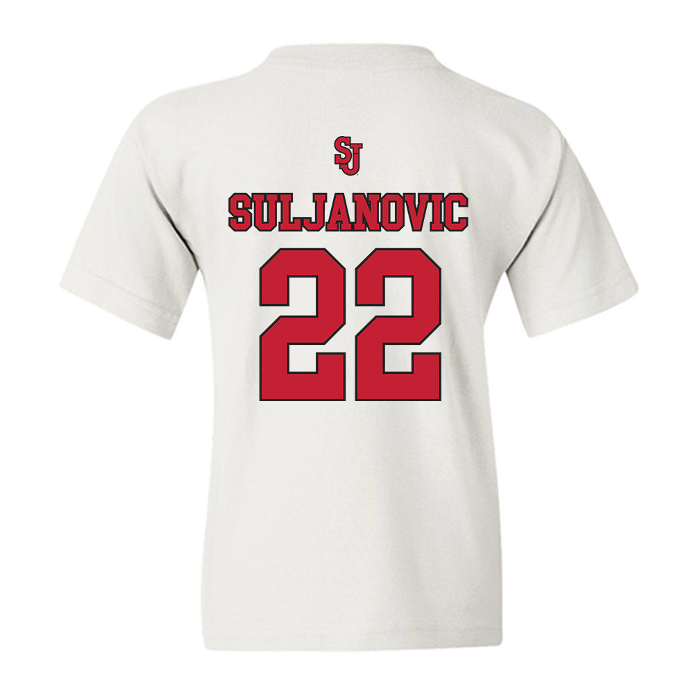 St. Johns - NCAA Men's Basketball : Imran Suljanovic - Sports Shersey Youth T-Shirt-1