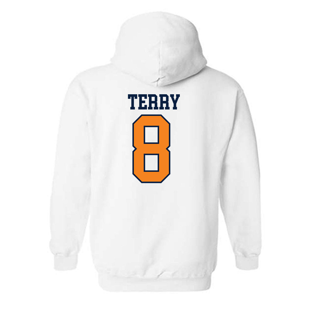 UTEP - NCAA Women's Basketball : Brooklyn Terry - Replica Shersey Hooded Sweatshirt-1