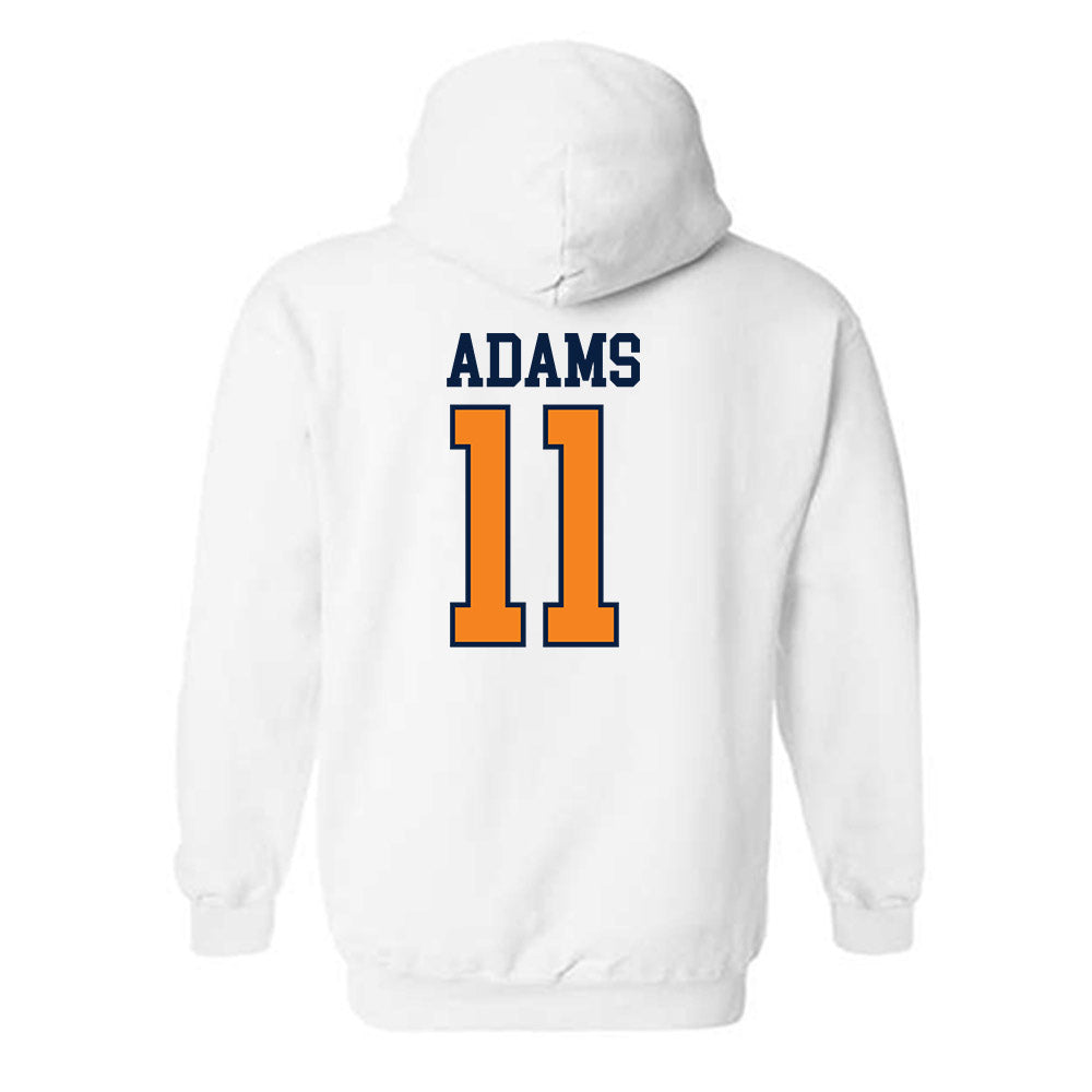 UTEP - NCAA Women's Basketball : Portia Adams - Replica Shersey Hooded Sweatshirt-1