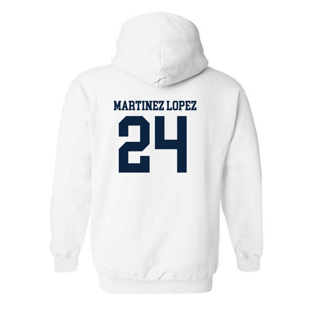 Xavier - NCAA Women's Basketball : Lucia Martinez Lopez - Classic Shersey Hooded Sweatshirt-1