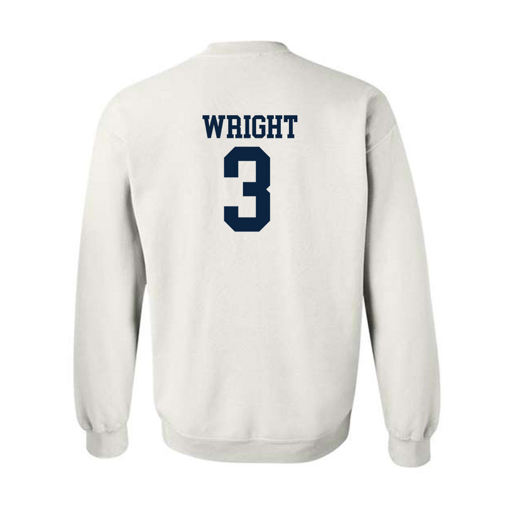 Xavier - NCAA Men's Basketball : All Wright - Classic Shersey Crewneck Sweatshirt-1