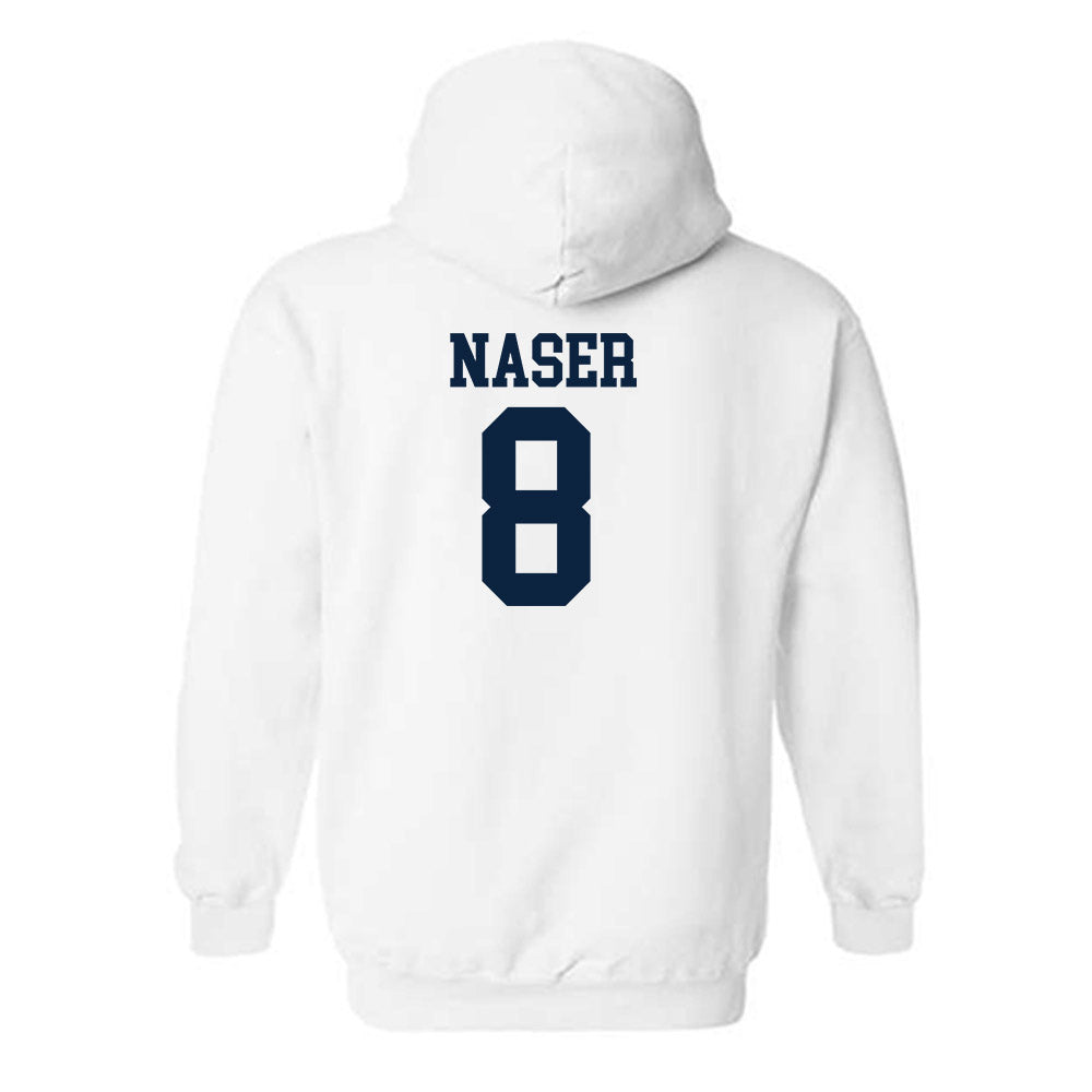 Xavier - NCAA Men's Basketball : Luke Naser - Classic Shersey Hooded Sweatshirt-1