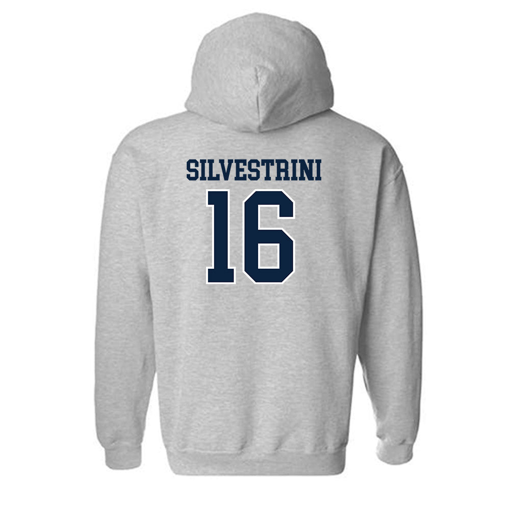 Xavier - NCAA Men's Soccer : Alejandro Silvestrini - Generic Shersey Hooded Sweatshirt-1