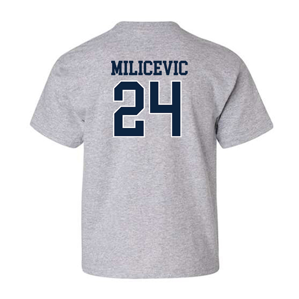 Xavier - NCAA Men's Basketball : Jovan Milicevic - Generic Shersey Youth T-Shirt-1