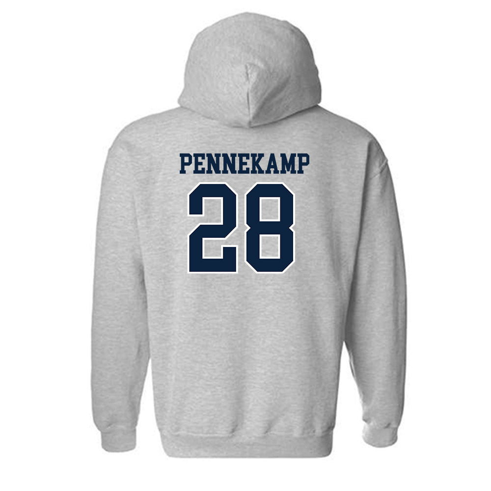 Xavier - NCAA Women's Soccer : Presley Pennekamp - Generic Shersey Hooded Sweatshirt-1