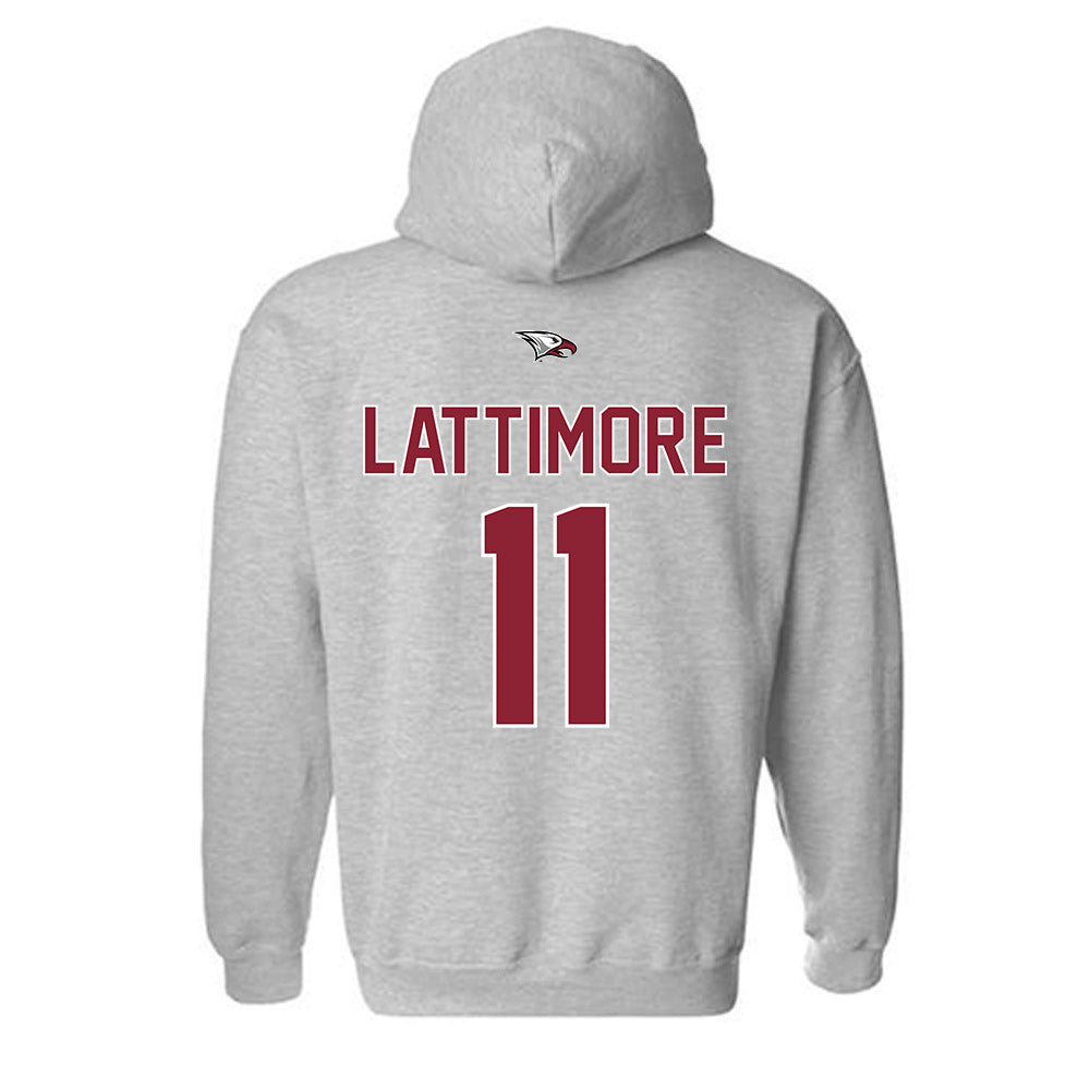 NCCU - NCAA Men's Basketball : Gage Lattimore - Classic Shersey Hooded Sweatshirt-1